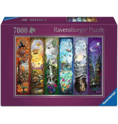Les Six portails - Ravensburger - Puzzle Adulte - Puzzle 7000 pièces