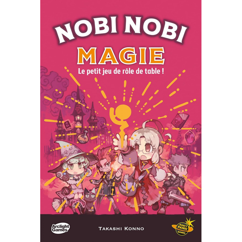 Nobi Nobi Magie / Jeu de société / À partir de 10 Ans / 1 à 5 Joueurs / 30-60 minutes Nobi Nobi Magie / Jeu de société / À partir de 10 Ans / 1 à 5 Joueurs / 30-60 minutes