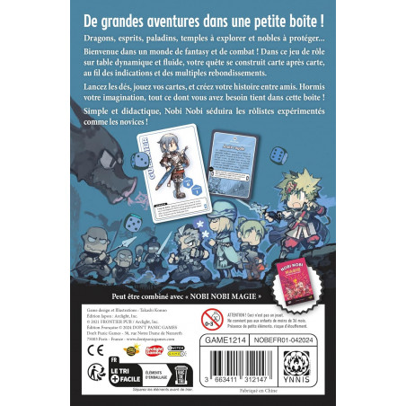 Nobi Nobi Épée / Jeu de société / À partir de 10 Ans / 1 à 5 Joueurs