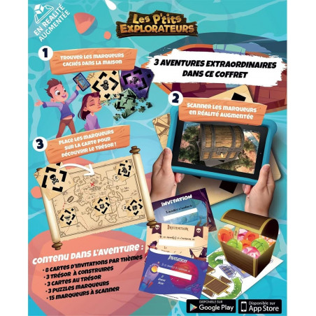 Les P'tits explorateurs - XD Productions Chasse au Tresor Enfant - Blackrock Games