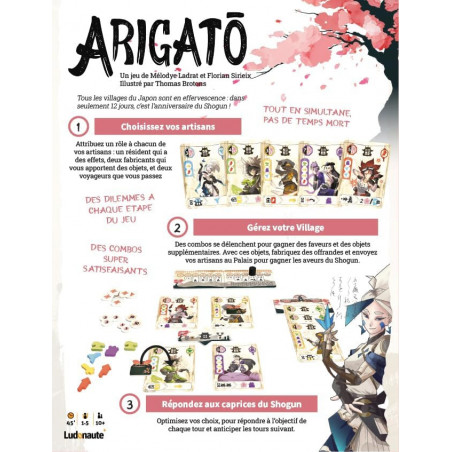 Arigato - Jeu de stratégie