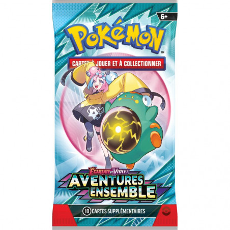 Pokémon - Boite de Boosters Français - Display 36 Boosters EV09 - Ecarlate et Violet - Aventures Ensemble