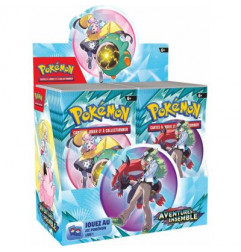 Pokémon - Boite de Boosters Français - Display 36 Boosters EV09 - Ecarlate et Violet - Aventures Ensemble