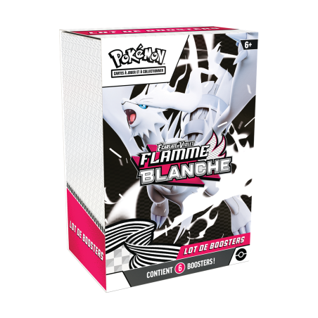 POKEMON E.V. 10.5 : BUNDLE - 6 BOOSTERS FLAMME BLANCHE