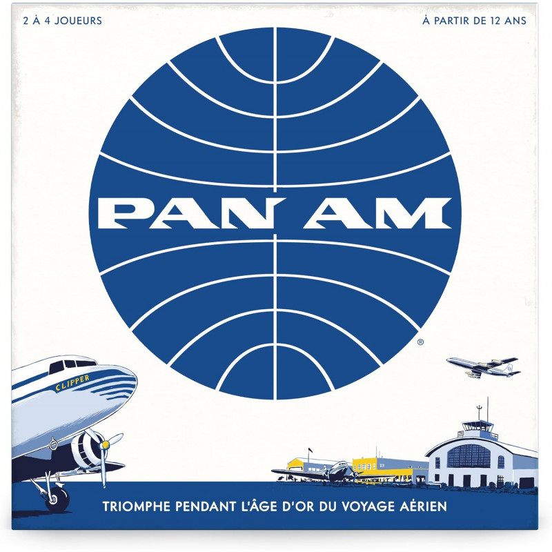 Pan Am - Version Française - Jeu de Société Stratégique pour Adultes et Enfants dès 12 Ans - FUNKO GAMES