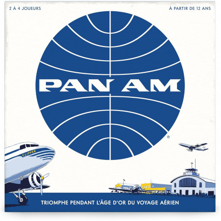 Pan Am - Version Française - Jeu de Société Stratégique pour Adultes et Enfants dès 12 Ans - FUNKO GAMES