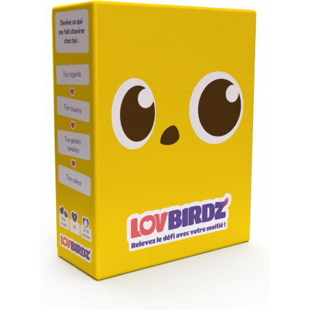 LovBirdz, Quiz pour Couples | Jeu de Cartes Couple pour renforcer sa complicité | 190 Cartes Questions