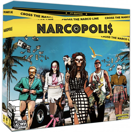 Narcopolis - Openworld éditions - Jeu de société & stratégie