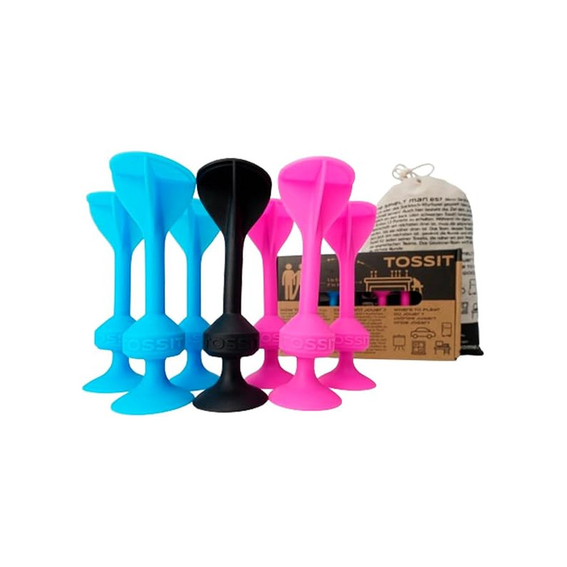 TOSSIT Pack Famille - Jeu de fléchettes ventouse TOSSIT Pack Famille - Jeu de fléchettes ventouse