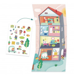 Coffret créatif Les animaux et leurs maisons - Djeco