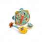 Animambo - Set de 3 instruments (Tambourin, Maracas, Castagnette) Djeco