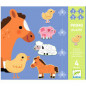 Puzzles Primo - À la ferme 3, 4, 5 et 6 pièces