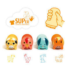 Tampons animaux de la ferme - Djeco