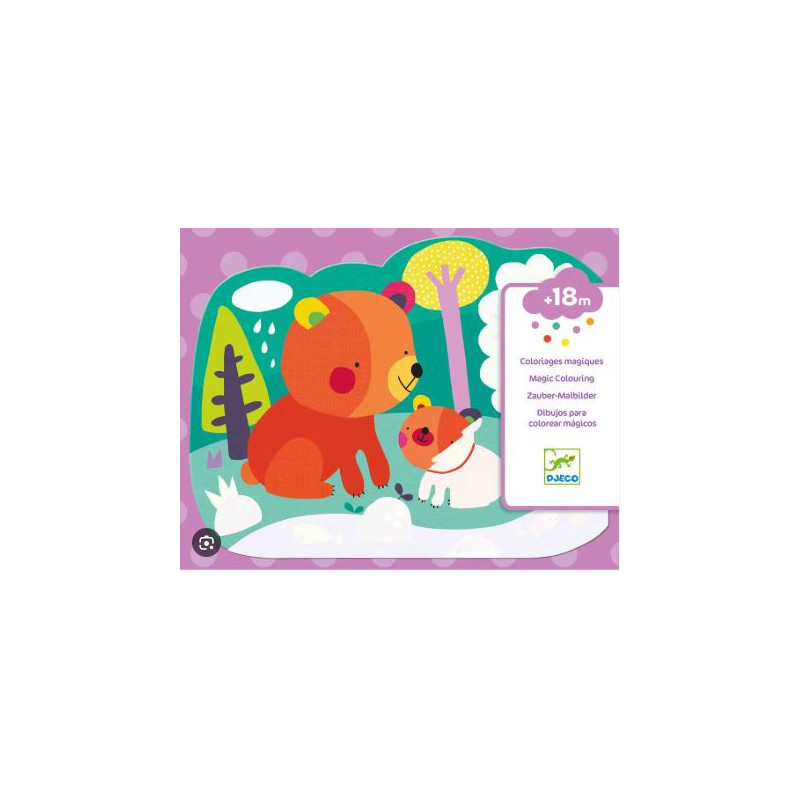 Coloriages magiques caché dans les bois Coloriages magiques caché dans les bois