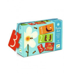 Puzzle duo chiffres - Djeco
