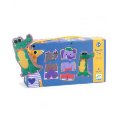 Puzzle trio Savana - Djeco