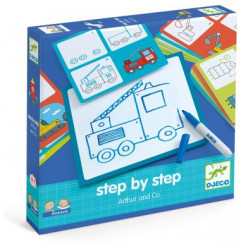 Step by step arthur and co | activites creatives et manuelles