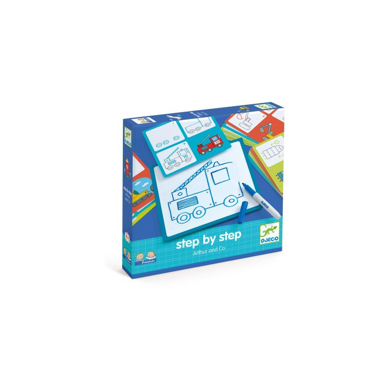 Step by step arthur and co | activites creatives et manuelles