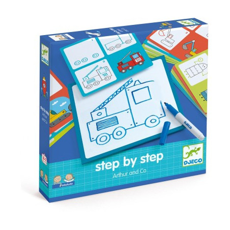 Step by step arthur and co | activites creatives et manuelles