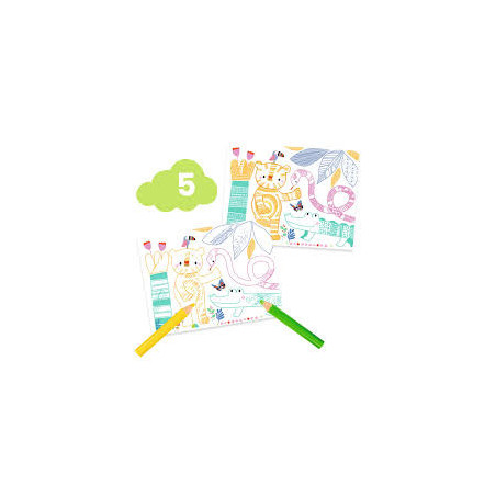 Coffret multi-activités La souris et ses amis - Djeco