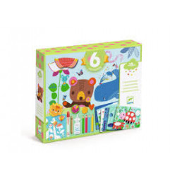 Coffret multi-activités La souris et ses amis - Djeco