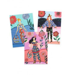 Collages motifs Tendance Wax - Djeco