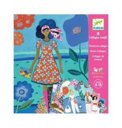 Collages motifs Tendance Wax - Djeco