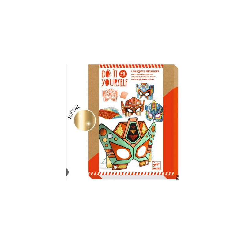 DIY masques super robots - Djeco