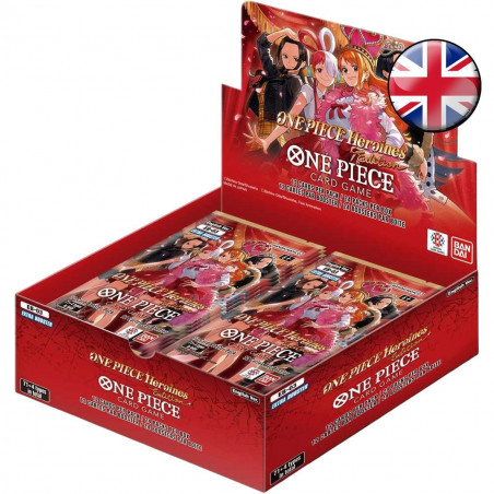 Boite de 24 Boosters - Extra Booster - EB03 : ONE PIECE Heroines Edition - EB-03 - One Piece CG - EN