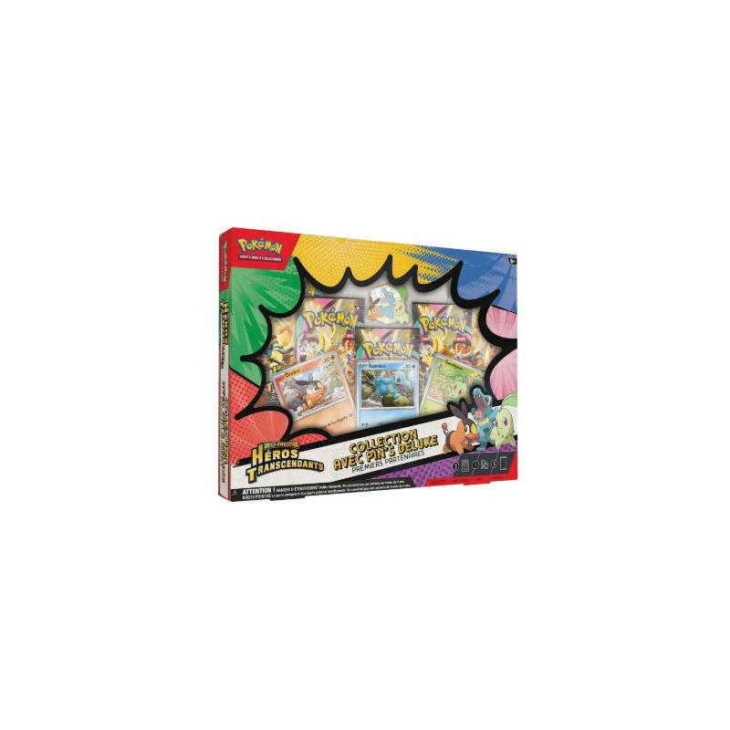 PRECOMMANDE Pokémon Q126 : DELUXE pin box (5 boosters + pins)
