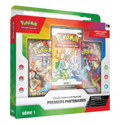 Pokémon - Coffret Pokémon Collection Illustration Premiers Partenaires Série 1