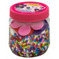 Pot 4000 Perles à Repasser + 3 Plaques - Taille Midi - Hama - 2051 - Loisirs Créatifs