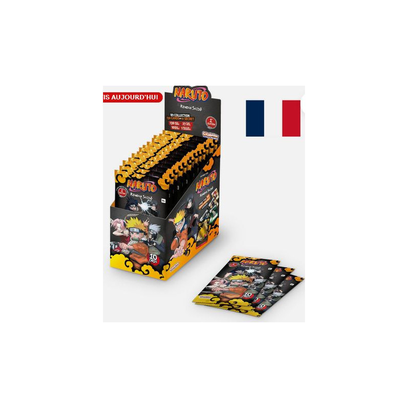 Naruto Mythos TCG - Display de 24 Boosters Set 1 : Konoha Shidō - Edition 1 (FR)