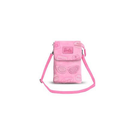 Sac à bandoulière rose Barbie