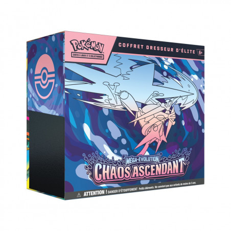 PRECOMMANDE 22/05/26 : Pokémon ME04 Chaos Ascendant - Coffret Dresseur d'Élite