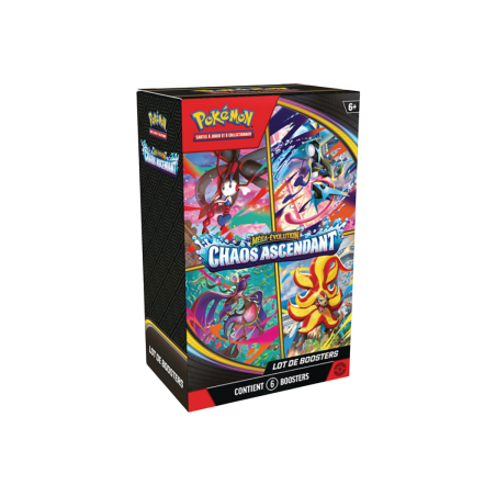 PRECOMMANDE 22/05/26 : E04 Bundle Pokémon Méga Évolution Chaos Ascendant