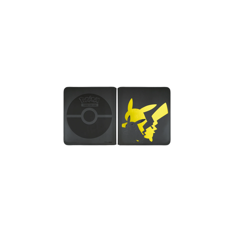 Pokemon: 12-Pocket Zippered PRO-Binder: Elite Series Pikachu