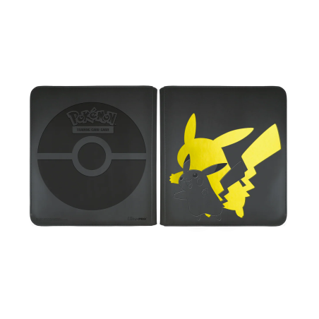Pokemon: 12-Pocket Zippered PRO-Binder: Elite Series Pikachu