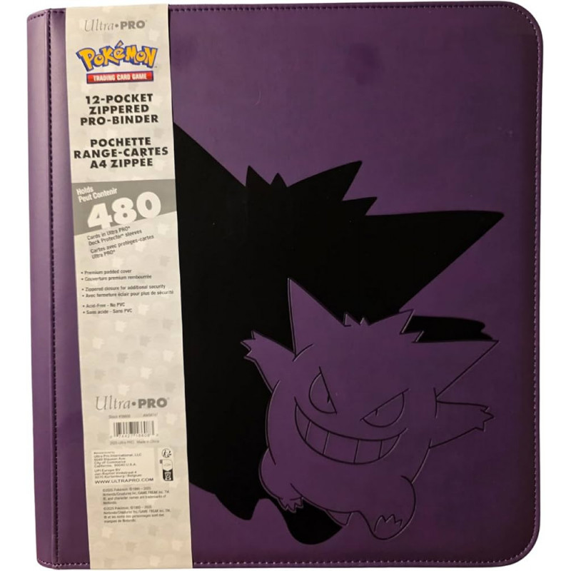 Pokemon: 12-Pocket Zippered PRO-Binder: Elite Series Pikachu