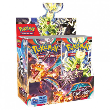 Display Flammes Obsidiennes - Boite de Boosters - FR - [SV3][EV03] - Pokémon