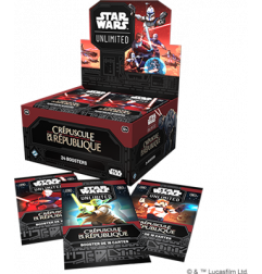 Star Wars Unlimited : Crépuscule de la République - Boite de 24 Boosters