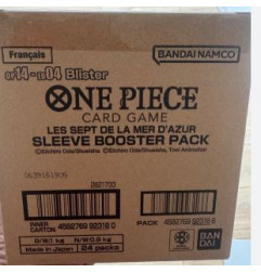 Blister One Piece OP14 : Les Sept de la Mer d’Azur (FR) 24 Boosters