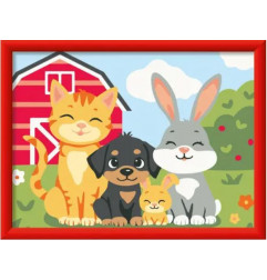 CREART KIDS - 18X24CM - PARADE ANIMALE