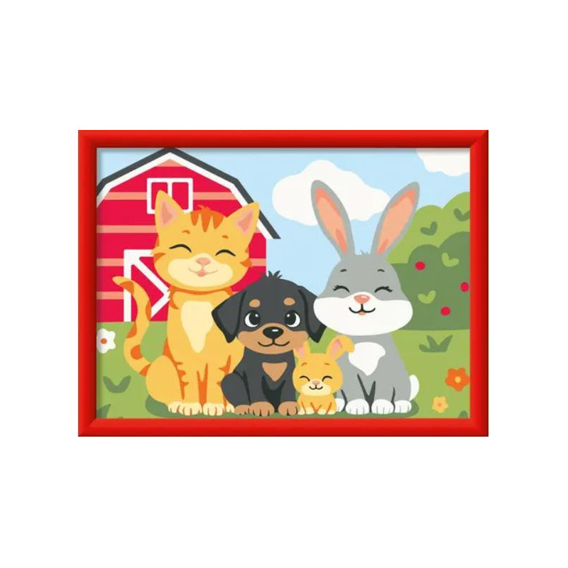 CREART KIDS - 18X24CM - PARADE ANIMALE
