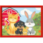CREART KIDS - 18X24CM - PARADE ANIMALE