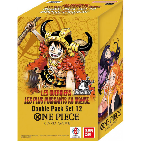 One Piece Card Game - Double Pack - Double Pack - OP17 - Les Guerriers les Plus Puissants au Monde