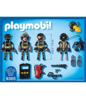 La troupe d'élite - Playmobil - 9365