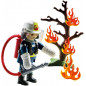 Pompier avec Arbre en Feu Playmobil - 9093