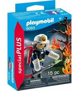 Pompier avec Arbre en Feu Playmobil - 9093