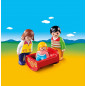 Parents avec bébé dans le berceau - Playmobil 1.2.3. - 6966